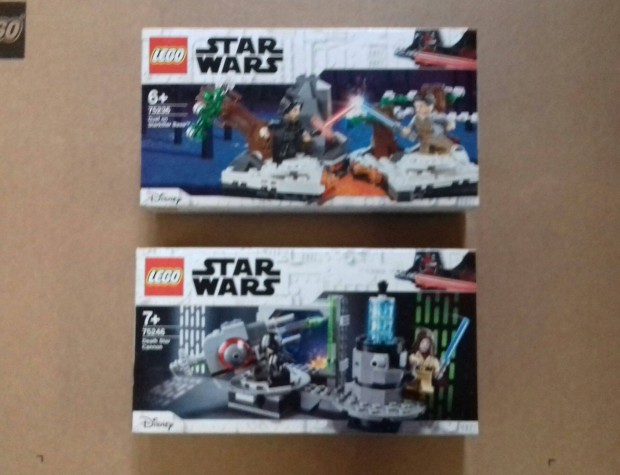Bontatlan Star Wars LEGO 75236 Prbaj + 75246 Hallcsillag gy Fox.r