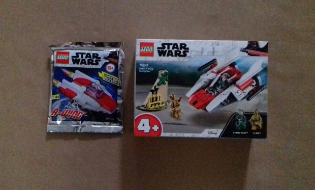 Bontatlan Star Wars LEGO 75247 A-wing + 75275 75003 mini zacsks utnv