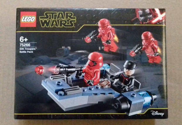 Bontatlan Star Wars LEGO 75266 Sith katonk harci csomag Utnvt GLS F