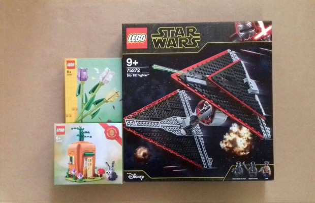Bontatlan Star Wars LEGO 75272 Sith TIE + 40461 Rpahz + 40461 Fox.r