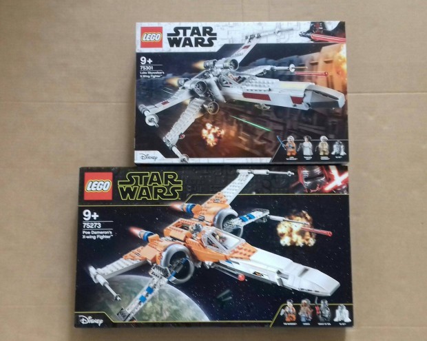Bontatlan Star Wars LEGO 75273 Poe s 75301 Luke X-szrnyja Fox.rban