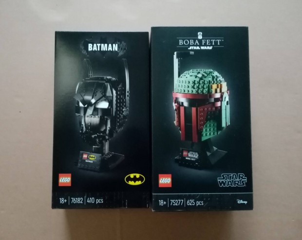 Bontatlan Star Wars LEGO 75277 Boba Fett Helmet + 76182 Batman Foxrba