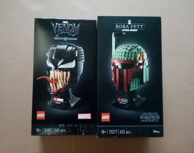 Bontatlan Star Wars LEGO 75277 Boba Fett sisak + 76187 Venom Fox.rban