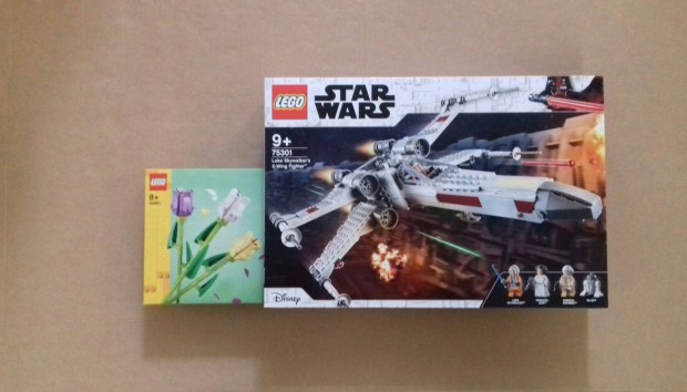 Bontatlan Star Wars LEGO 75301 Luke X-szrnyja + 40461Tulipn Foxr