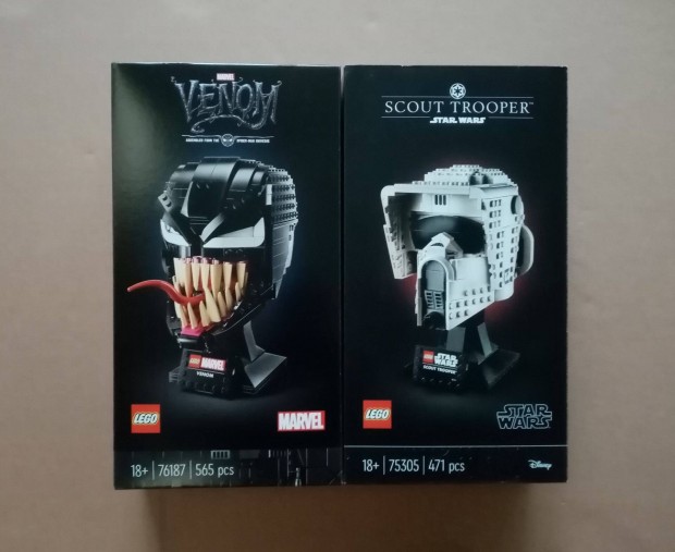 Bontatlan Star Wars LEGO 75305 Helmet + Super Heroes 76187 Venom Foxr