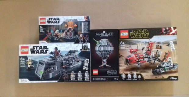 Bontatlan Star Wars LEGO 75310 + 75311 + 75250 + 40591 Foxpost azrban