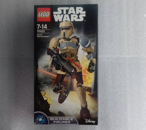 Bontatlan Star Wars LEGO 75523 Scarifi rohamosztagos építhető figura