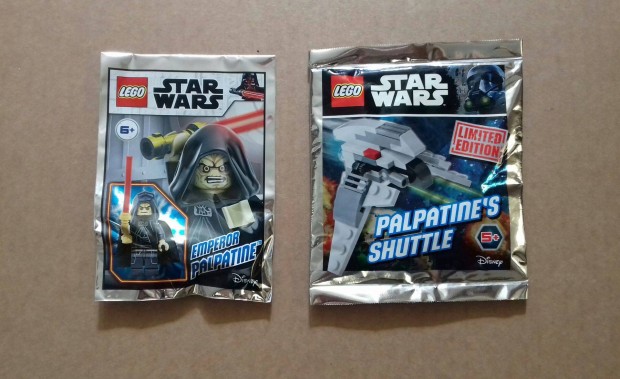 Bontatlan Star Wars LEGO Emperor Palpatine + Shuttle 8096 mini ptsi