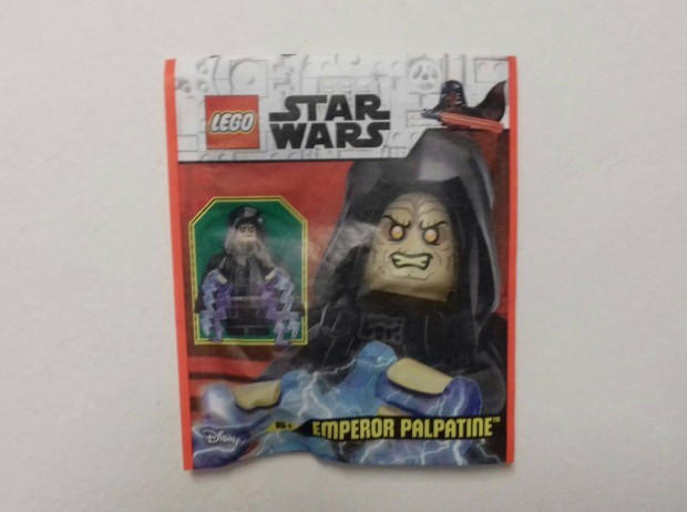 Bontatlan Star Wars LEGO Emperor Palpatine minifigura. Utánvét csomag