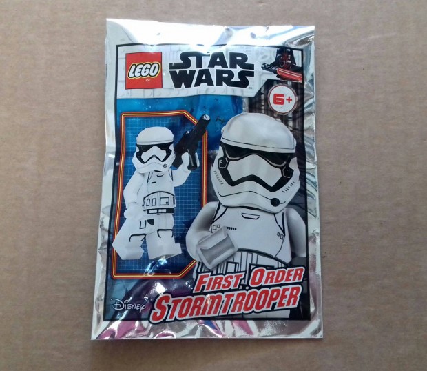 Bontatlan Star Wars LEGO First Order Stormtrooper minifigura levél cso