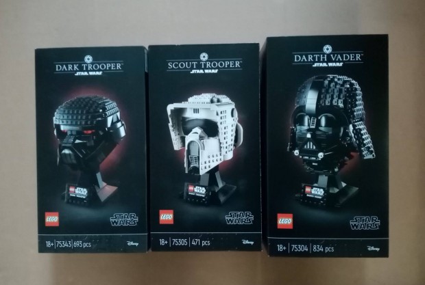 Bontatlan Star Wars LEGO Helmet 75304 + 75305 + 75343 sisak Fox.azrba