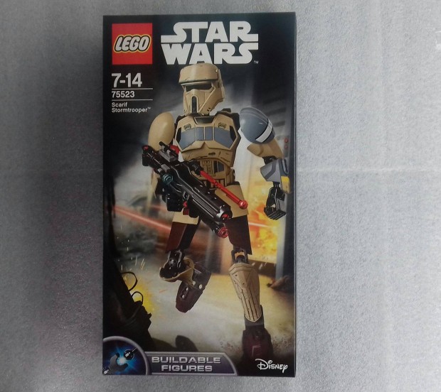 Bontatlan Star Wars LEGO pthet figura: 75523 Scarifi rohamo. Foxrb