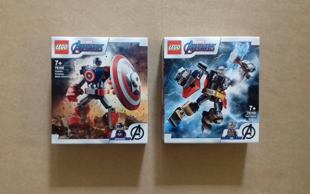 Bontatlan Super Heroes Avengers LEGO 76168 America + 76169 Thor Foxrb