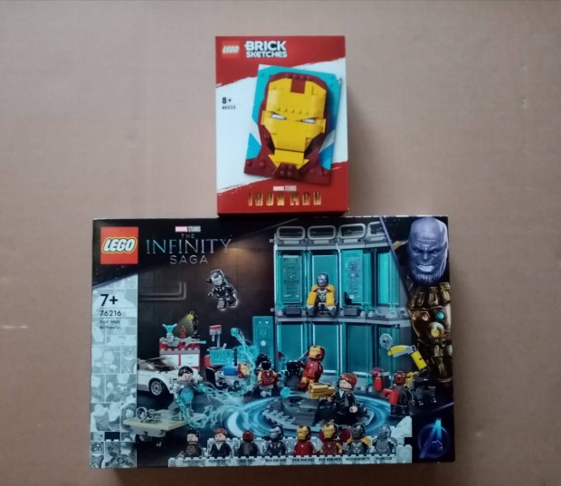 Bontatlan Super Heroes LEGO 40535 Vasember + 76216 Fegyvertra Foxrba