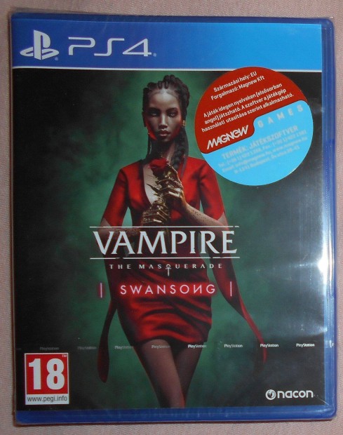 Bontatlan Vampire: The Masquerade Swansong PS4 jtk