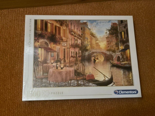 Bontatlan Venezia, Clementoni puzzle, 1500 pcs kirak