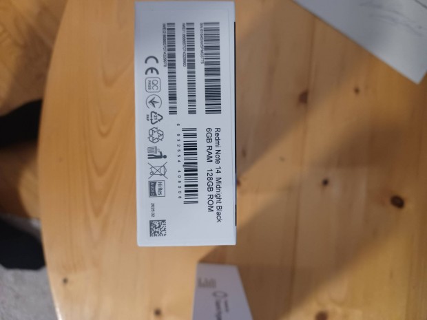 Bontatlan Xiaomi Redmi 14 6/128 Kétéves Xiaomi jótállással