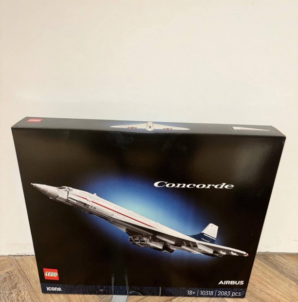 Bontatlan! LEGO Icons - Concorde Airbus, Vadonat j, Kedvez r!