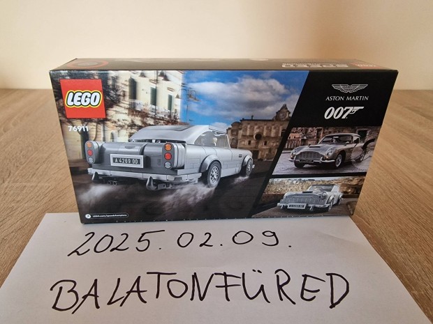 Bontatlan! Lego Speed Champions 76911 Aston Martin