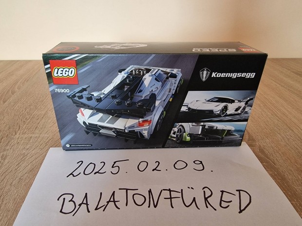 Bontatlan! Lego Speed Champions Koenigsegg Jesko 76900