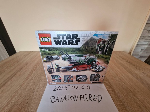 Bontatlan! Lego Star Wars 75312 Boba fett csillaghajja 