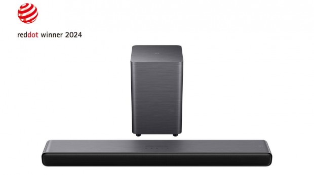 Bontatlan, j TCL S55HE Dolby Atmos 2.1 soundbar mlynyomval