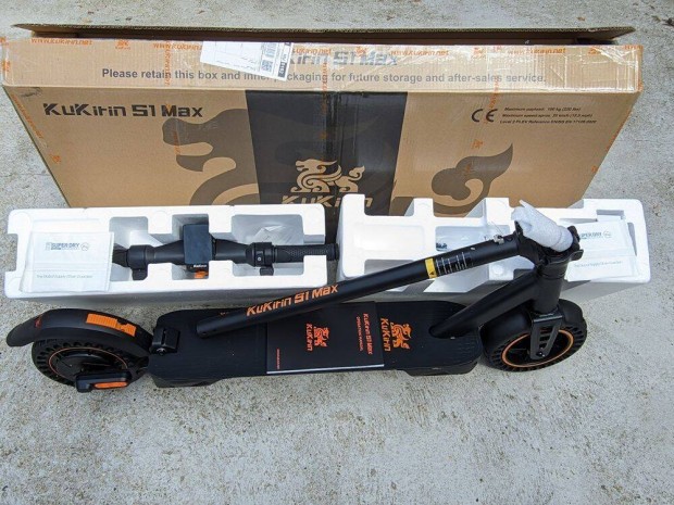 Bontatlan - Kukirin S1 Max - 350W motor, elektromos roller