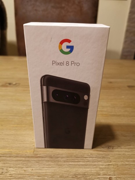 Bontatlan, j Google Pixel 8 Pro 12/256 GB, fekete