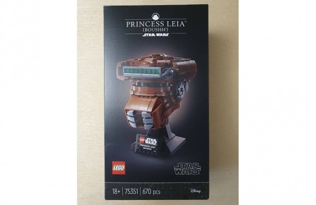 Bontatlan, j LEGO 75351 Leia hercegn Boushh sisak