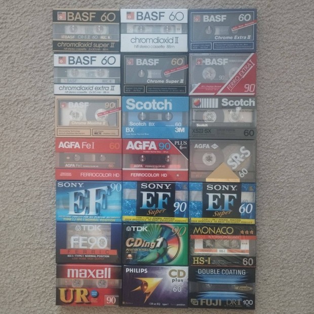 Bontatlan audio, magn� kazett�k