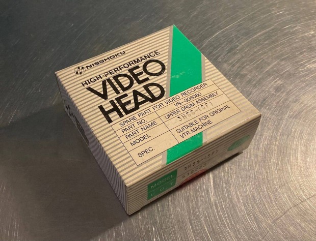 Bontatlan csomag, vadonat j VHS video recorder fej