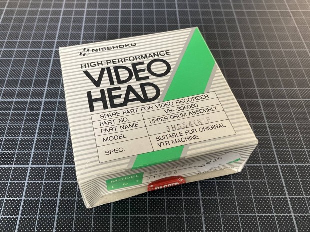 Bontatlan csomag, vadonat j VHS video recorder fej