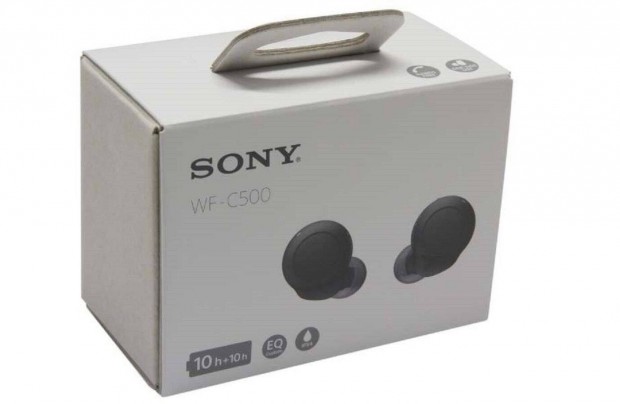 Bontatlan dobozos Sony WFC500B minsgi flhallgat + szmla, garancia