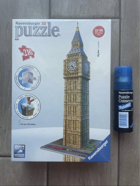 Bontatlan flis Ravensburger 3D London Puzzle + conserver