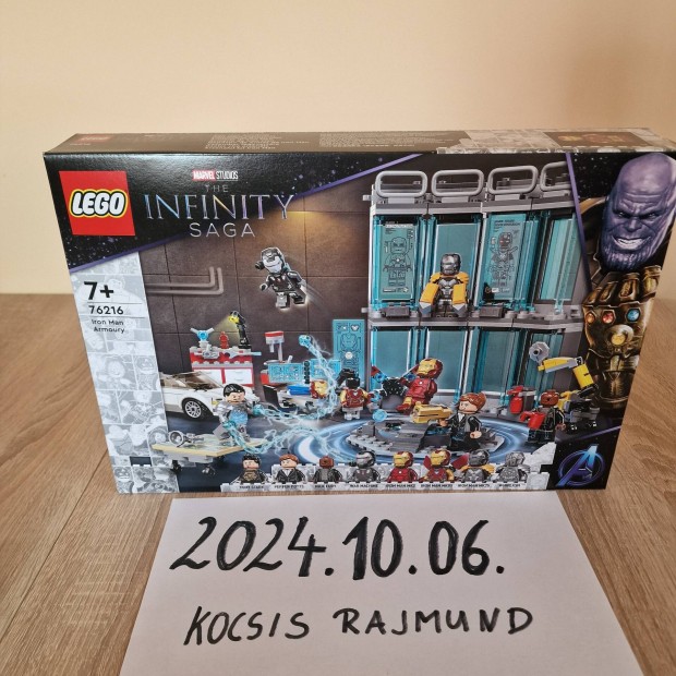 Bontatlan lego Marvel Infinity Saga Vasember fegyvertra 76216