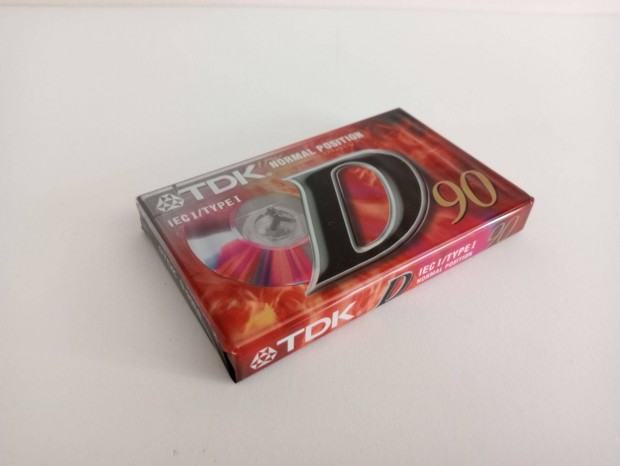 Bontatlan retro TDK D90 kazetta