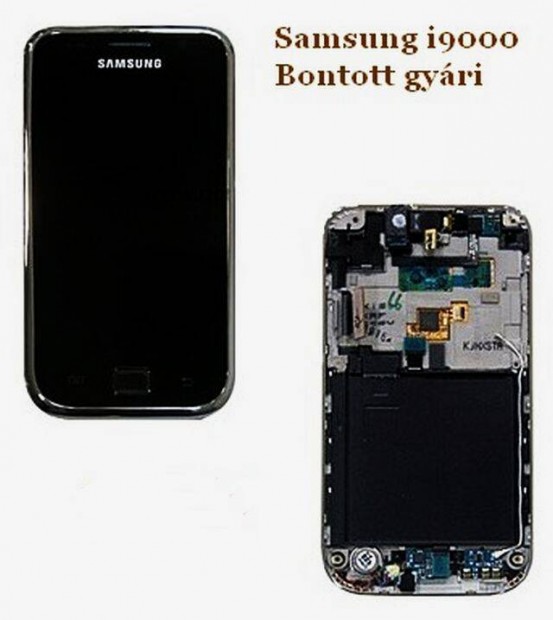 Bontott LCD kijelz: Samsung Galaxy S, GT-I9000