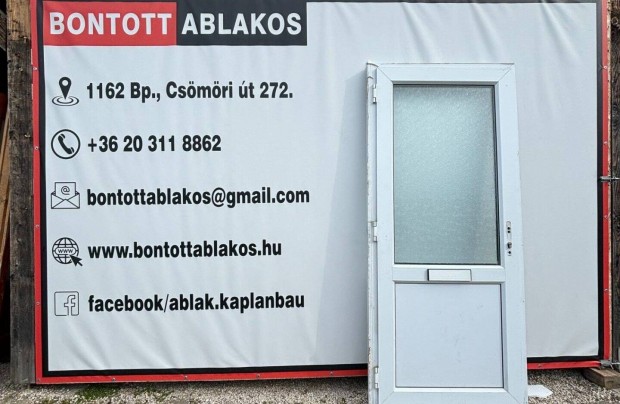 Bontott bejrati ajt 90 x 209 cm