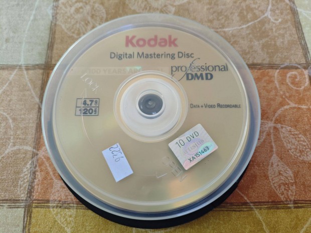 Bontott írható DVD lemezek