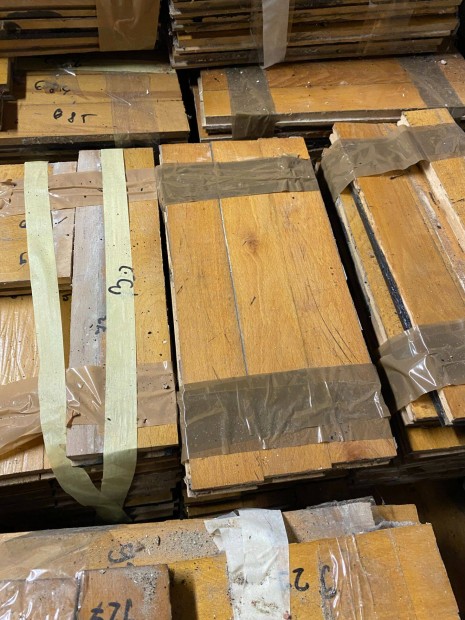 Bontott kem�nyfa parketta