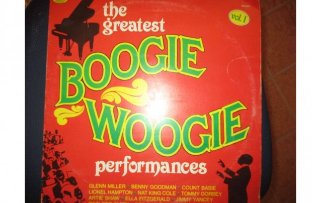 Boogie woogie bakelit hanglemez elad