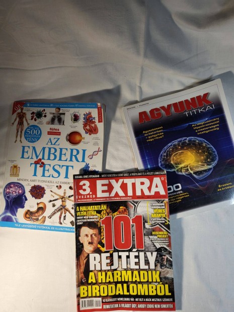 Bookazine - Agyunk titkai - Az emberi test + 3. évezred extra
