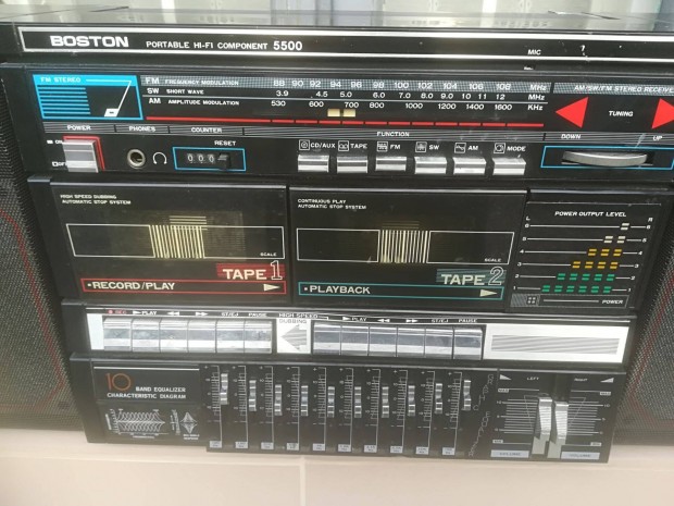 Boombox Boston 5500 Telefunken,Grundig,Lasonic