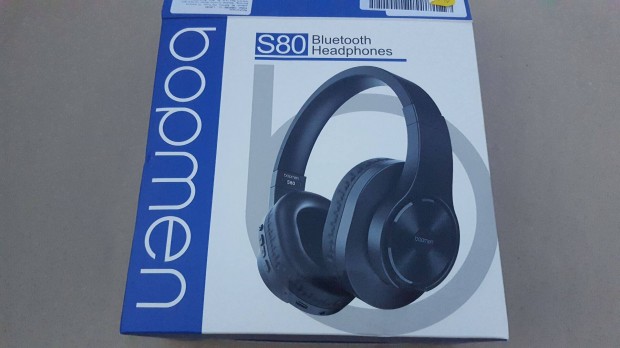 Bopmen S80 Headphones, bluetooth fejhallgat