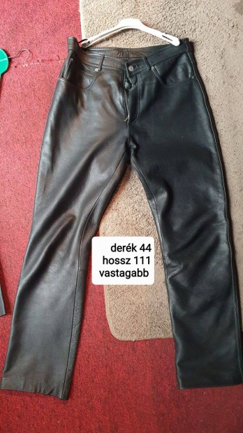 Bőr nadrág derék 44cm