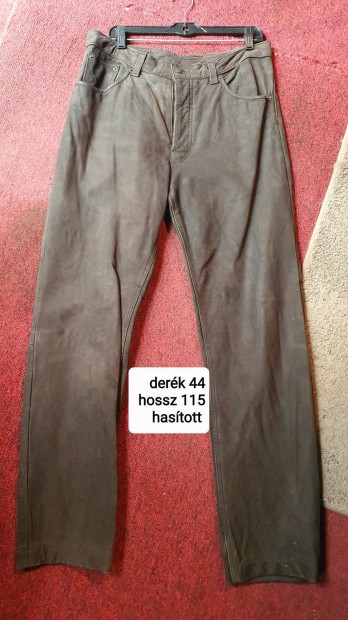 Bőr nadrág derék 44cm