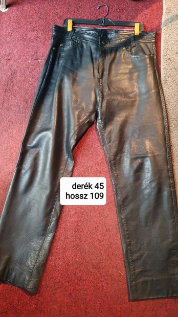 Bőr nadrág derék 45cm