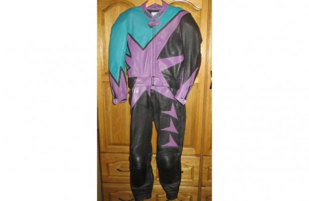 B�r protektoros 2 r�szes motoros b�rruha Harro 48-s