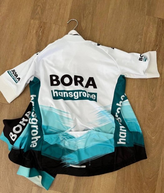 Bora hansgrohe biciklis mez+kantáros nadrág