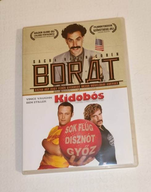 Borat s Kidobs dvd 2 lemezes egy tokban 